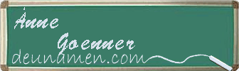 Änne Goenner Visitenkarte